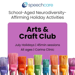 July Holiday Art & Craft Club | Carina Clinic